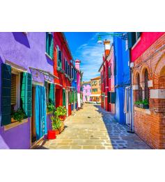 Puzzle Bluebird Maisons Colorées, Burano de 500 Peças
