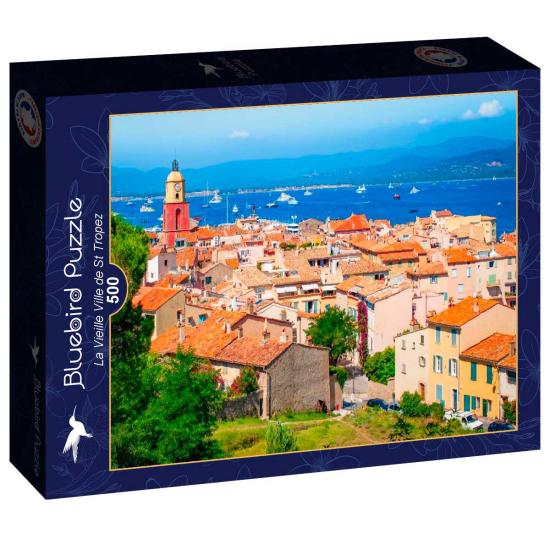 Puzzle Bluebird A Cidade Velha de St Tropez de 500 peças Puzzle Bluebird A Cidade Velha de St Tropez de 500 peças