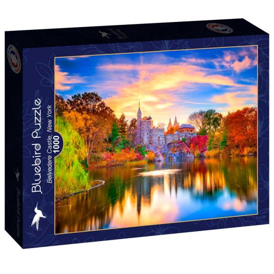 Puzzle Bluebird Castelo de Belvedere, Nova York 1000 Peças