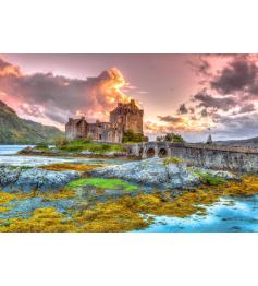 Puzzle Bluebird Castelo de Eilean Donan, Escócia de 1000 Peças