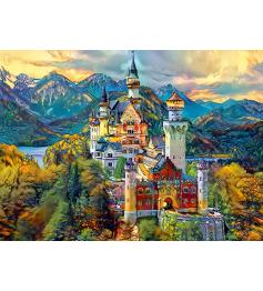 Puzzle Bluebird Castelo de Neuschwanstein de 1000 peças
