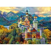 Puzzle Bluebird Castelo Neuschwanstein 6000 Peças