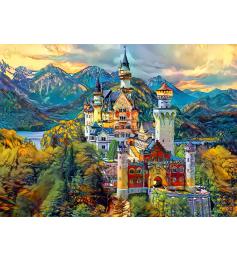 Puzzle Bluebird Castelo Neuschwanstein 6000 Peças