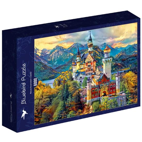 Puzzle Bluebird Castelo Neuschwanstein 6000 Peças