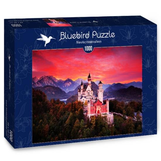 Puzzle Bluebird Nueschwanstein Castle 1000 peças