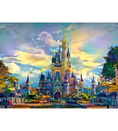 Puzzle Bluebird Castelo Disney World Orlando de 1000 Pçs