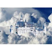 Puzzle Bluebird Castelo Neuschwanstein entre Nuvens 500 peças