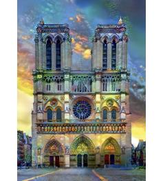 Puzzle Bluebird Catedral de Notre Dame 500 peças