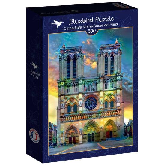 Puzzle Bluebird Catedral de Notre Dame 500 peças