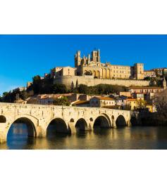 Puzzle Bluebird Catedral de Saint-Nazaire em Béziers de 1000 Peç