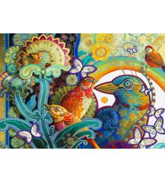 Puzzle Bluebird Cesto do Paraíso 1000 Peças