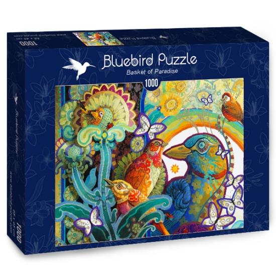 Puzzle Bluebird Cesto do Paraíso 1000 Peças