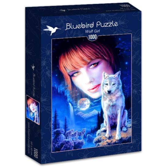 Puzzle Bluebird Garota Lobo 1000 peças