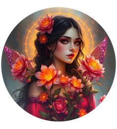 Puzzle Bluebird Redondo Beleza Misteriosa 501 peças