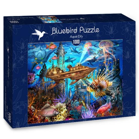 Puzzle Bluebird Aquatic City 1000 peças Puzzle Bluebird Aquatic City 1000 peças
