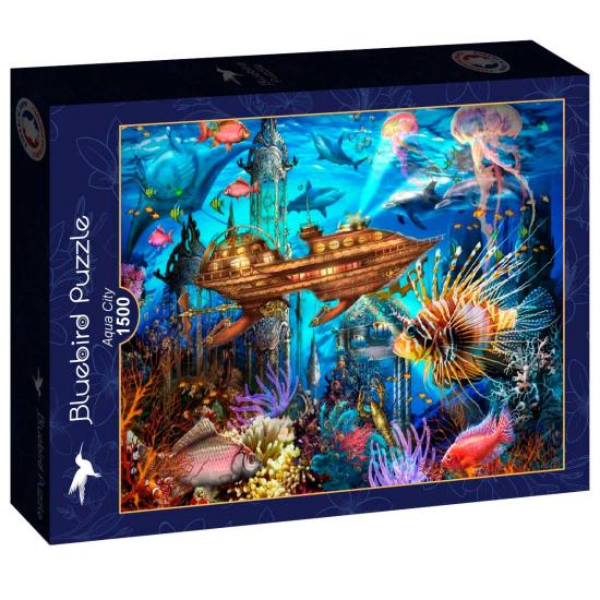 Puzzle Bluebird Cidade Aquática 1500 peças Puzzle Bluebird Cidade Aquática 1500 peças