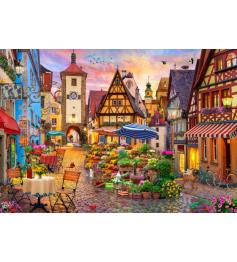Puzzle Bluebird Cidade Da Baviera de 1000 Peças
