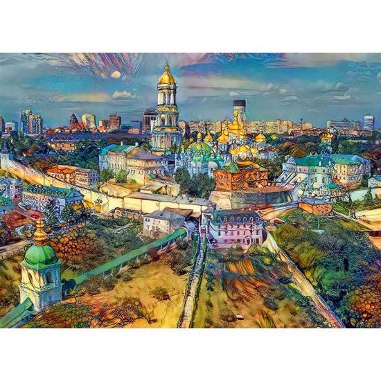 Puzzle Bluebird Cidade Kiev, Ucrania de 1000 Pçs Puzzle Bluebird Cidade Kiev, Ucrania de 1000 Pçs