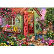 Puzzle Bluebird Estufa De Jardinagem de 500 peças