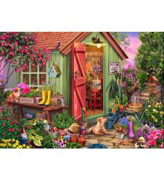 Puzzle Bluebird Estufa De Jardinagem de 500 peças