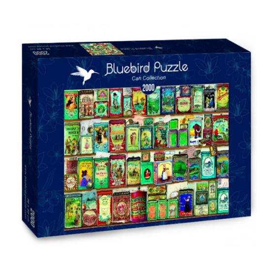 Puzzle coleção de lata Bluebird 2.000 peças