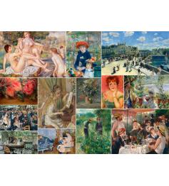 Puzzle Bluebird Collagem de Auguste Renoir 6000 Peças