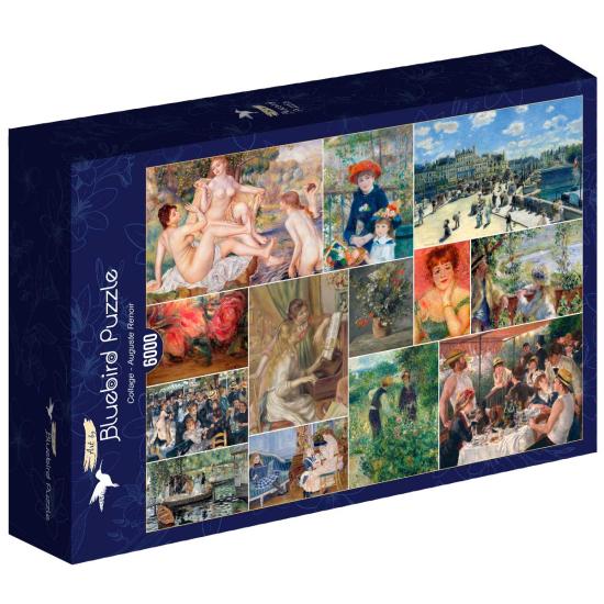Puzzle Bluebird Collagem de Auguste Renoir 6000 Peças