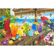 Puzzle Bluebird Cores Tropicais 1000 peças