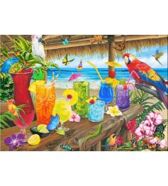 Puzzle Bluebird Cores Tropicais 1000 peças