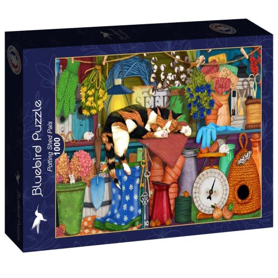 Puzzle Bluebird Pessoal no Galpão do Jardim 1000 peças