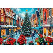 Puzzle Bluebird Compras Na Praça Da Cidade De Natal 1000 peças