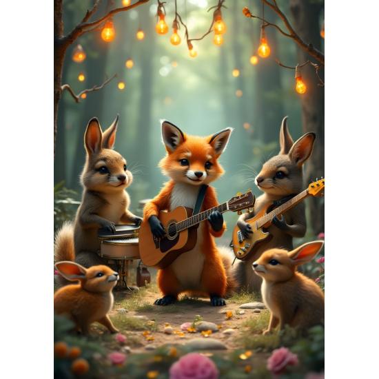 Puzzle Bluebird Concerto Na Floresta XXL de 300 peças