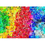 Puzzle Bluebird de Coisas Coloridas 1000 peças