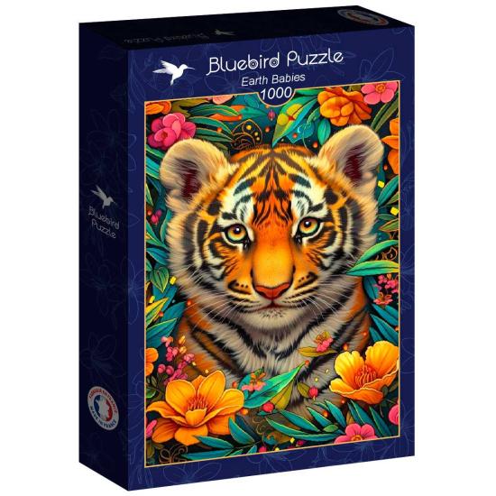 Puzzle Bluebird Bebês da Terra 1000 peças