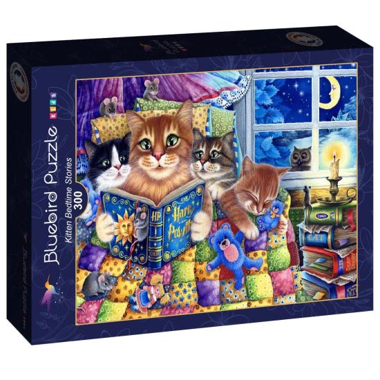 Puzzle Bluebird Histórias De Gatinhos Para Dormir XXL de 300 peç
