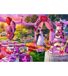 Puzzle Bluebird Dia Do Casamento 1000 Peças