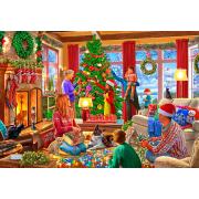 Puzzle Bluebird Decoração de Natal de 1000 Peças