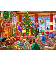 Puzzle Bluebird Decoração de Natal 2000 Peças