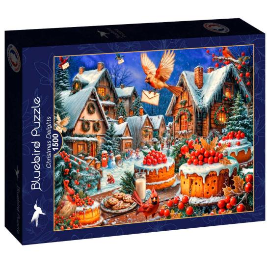Puzzle Bluebird Delícias De Natal 1500 peças