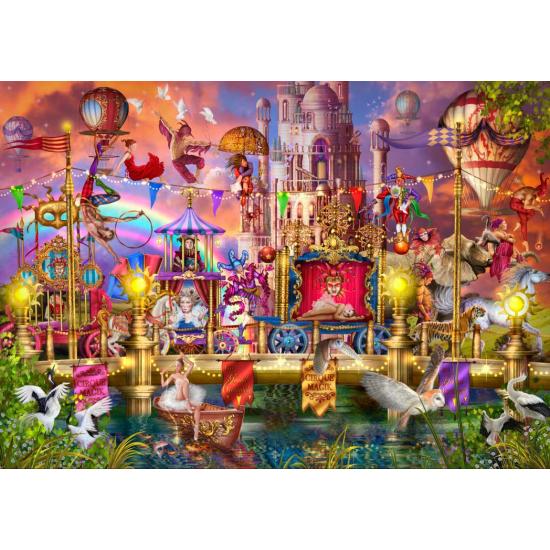 Puzzle Bluebird Magic Circus Parade 6.000 peças Puzzle Bluebird Magic Circus Parade 6.000 peças