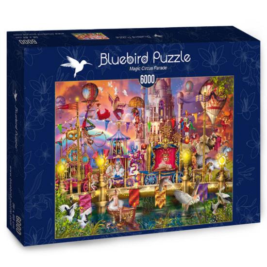 Puzzle Bluebird Magic Circus Parade 6.000 peças Puzzle Bluebird Magic Circus Parade 6.000 peças