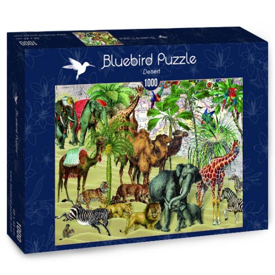 Puzzle Bluebird Deserto de 1.000 peças