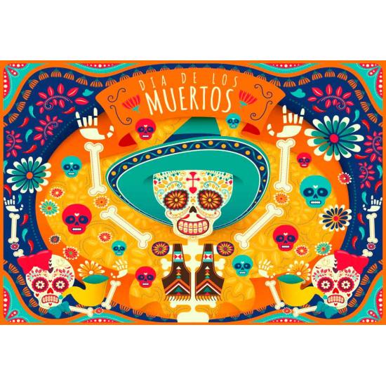 Puzzle Bluebird Dia dos Mortos 260 peças