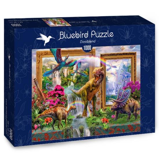 Puzzle Dinossauros Bluebird 1000 Peças