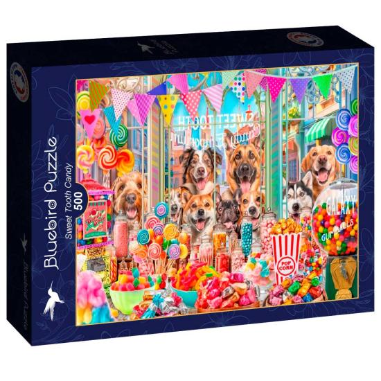Puzzle Bluebird Doce de dente Doce de 500 peças