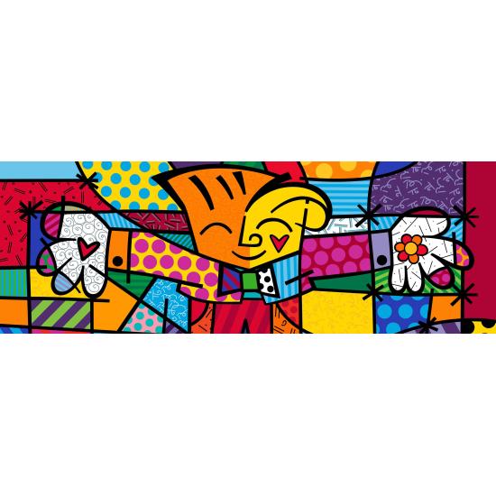Puzzle Bluebird O Abraço Panorama 1000 peças