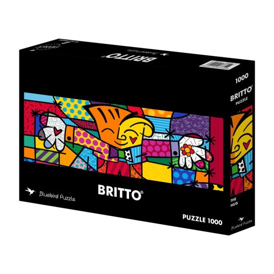 Puzzle Bluebird O Abraço Panorama 1000 peças