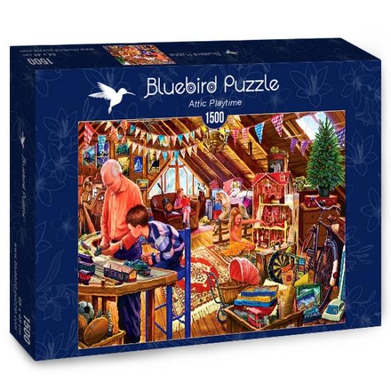 Puzzle Bluebird O Sótão dos Jogos 1500 Peças