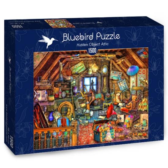 Puzzle Bluebird O Sótão de Objetos Escondidos de 1500 pçs