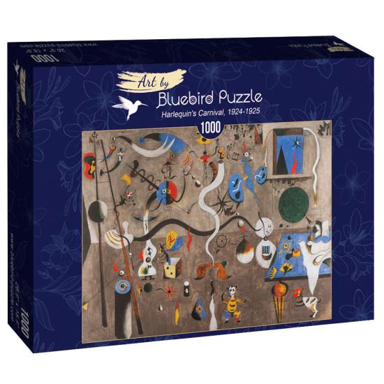 Puzzle Bluebird O Carnaval do Arlequim de 1000 Pzs